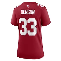 Women's Nike Trey Benson  Cardinal Arizona Cardinals Game Jersey