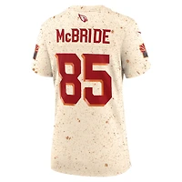 Maillot de match Nike Trey McBride pour femme, collection naturelle des Arizona Cardinals 2025 Rivalries
