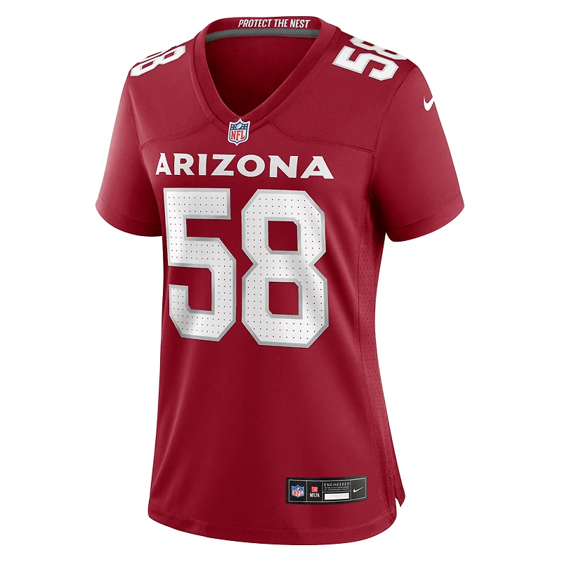 MAILLOT DE COULEUR L'ÉQUIPE NIKE FEMME FTF AZCARD CARDINAL