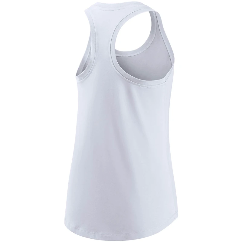 Women's Nike White Arizona Cardinals Light Impact Performance Racerback Tank Top