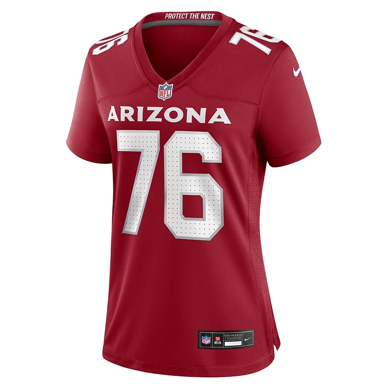 Women's Nike Will Hernandez  Cardinal Arizona Cardinals Game Jersey