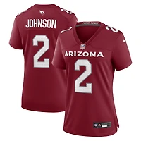 Women's Nike Will Johnson  Cardinal Arizona Cardinals Team Game Jersey