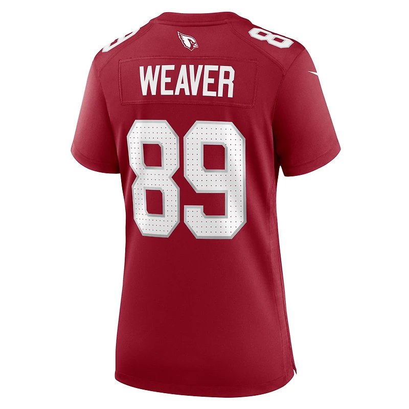 Women's Nike Xavier Weaver  Cardinal Arizona Cardinals Game Jersey
