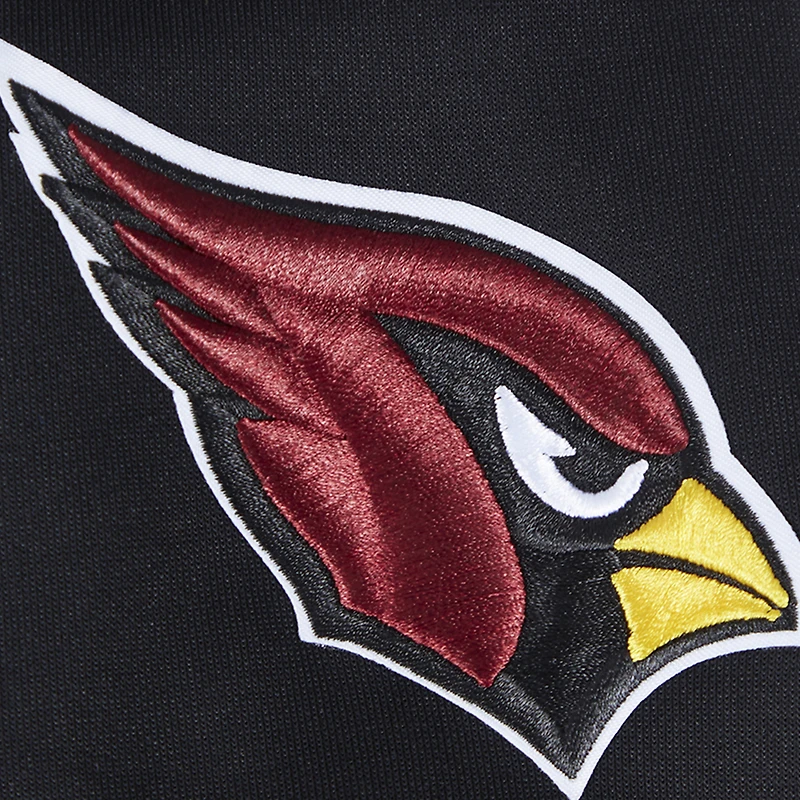 Women's Pro Standard Black Arizona Cardinals Split Logo Full-Zip Hoodie