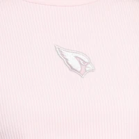 Women's Starter Pastel Pink Arizona Cardinals Travel Pastels Cropped Tank