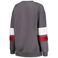 Sweat-shirt en polaire pour femmes The Wild Collective Charcoal Arizona Cardinals