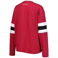 Tommy Hilfiger Cardinal Arizona Cardinals Justine T-shirt à manches longues pour femme