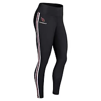 Leggings à blocs de couleurs noirs Arizona Cardinals WEAR by Erin Andrews pour femme