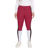 Women's WEAR by Erin Andrews Cardinal/Black Arizona Cardinals Color-Block Leggings