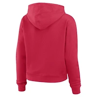 Pull à capuche gaufré grande taille pour femme WEAR by Erin Andrews Cardinal Arizona Cardinals
