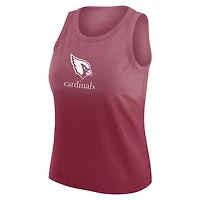 Women's WEAR by Erin Andrews x Gracie Hunt Cardinal Arizona Cardinals Ombre Tank Top