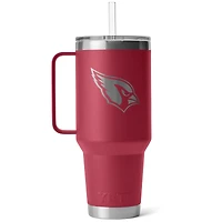 Tasse à paille Rambler YETI Arizona Cardinals Primary 42 oz