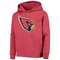 Sweat à capuche avec logo de l'équipe principale Cardinal Arizona Cardinals pour jeunes