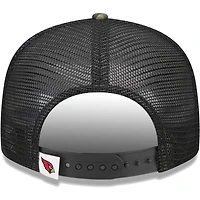 Youth New Era Camo Arizona Cardinals  Main Trucker 9FIFTY Snapback Hat