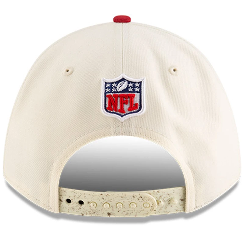 Casquette ajustable 9FORTY A-Frame New Era Natural Arizona Cardinals 2025 Rivalries Collection pour jeunes