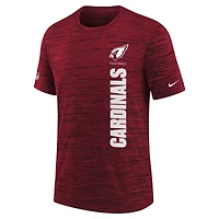 Youth Nike Cardinal Arizona Cardinals Sideline Velocity Performance T-Shirt