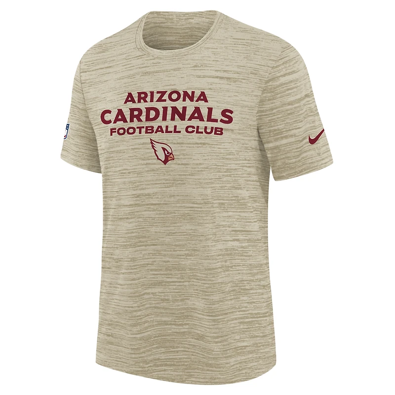 T-shirt Nike Natural Arizona Cardinals 2025 Rivalries Collection Sideline Velocity Dri-FIT pour jeune
