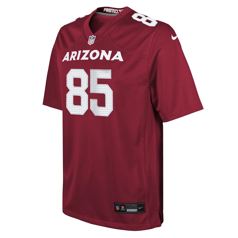 Youth Nike Trey McBride Cardinal Arizona Cardinals Team Game Jersey