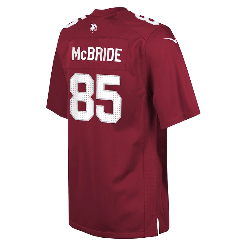 Youth Nike Trey McBride Cardinal Arizona Cardinals Team Game Jersey