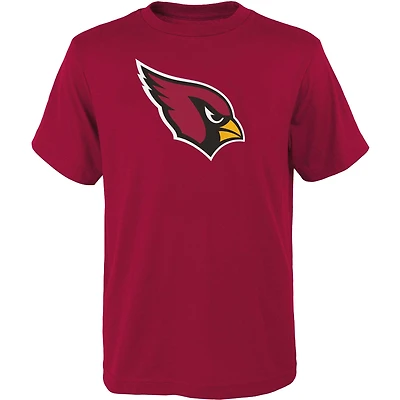 T-shirt Youth Outerstuff Cardinal Arizona Cardinals avec logo principal