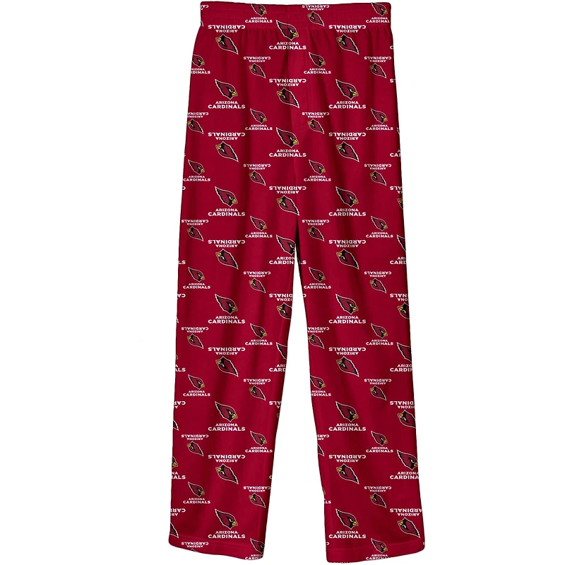 Youth Outerstuff Cardinal Arizona Cardinals Printed Pajama Pants