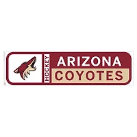 Arizona Coyotes - 90'' x 23'' Team Logo Repositionable Wall Decal