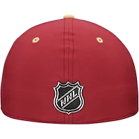 Casquette Flex Fanatics pour homme grenat/jaune des Coyotes de l'Arizona