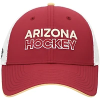 Casquette ajustable en maille pour hommes Fanatics Garnet Arizona Coyotes