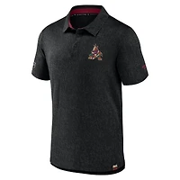 Polo NUT COYOTE BLACK GARN NHL M AP JACQUARD SS POLMEN