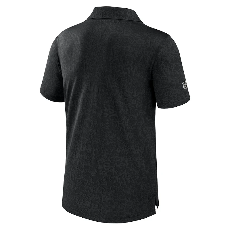 Polo NUT COYOTE BLACK GARN NHL M AP JACQUARD SS POLMEN