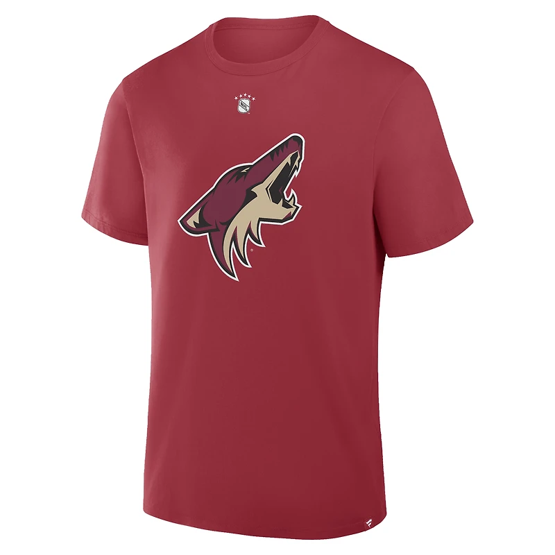 Men's Fanatics Paul Bissonnette Garnet Arizona Coyotes Retired Player Nickname T-Shirt