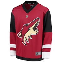 Youth Fanatics Red Arizona Coyotes Home Replica Blank Jersey