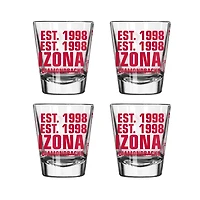 Arizona Diamondbacks 4-Pack 2oz. Shot Glass Set