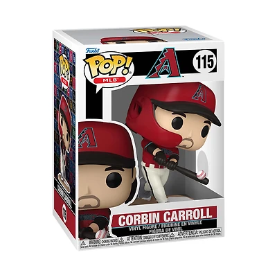Figurine Funko Pop! en vinyle Corbin Carroll des Diamondbacks de l'Arizona