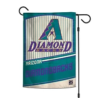 Arizona Diamondbacks WinCraft Drapeau de jardin 2 côtés 12'' x 18''