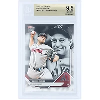 Corbin Burnes Arizona Diamondbacks 2025 Topps Now Lou Gehrig Day #LGD-CB BGS Authenticated 9.5 Card