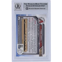 Corbin Carroll Arizona Diamondbacks autographié 2019 Bowman Draft #BD-125 Beckett Fanatics Witnessed Authenticated 9/10 Card