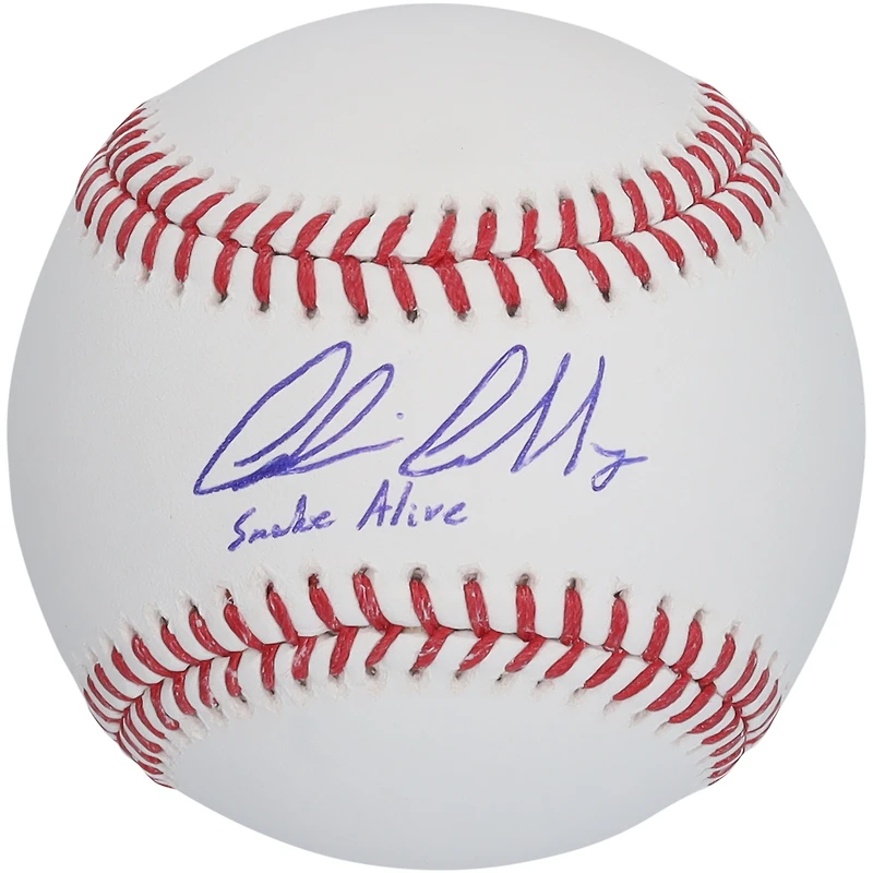 Corbin Carroll Arizona Diamondbacks Autographed Baseball with "Snakes Alive" Inscription
