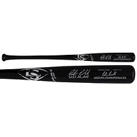 Corbin Carroll Arizona Diamondbacks Autographed Black Louisville Slugger Game Model Bat with "2023 NL ROY" Inscription