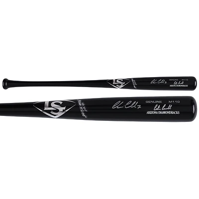 Corbin Carroll Arizona Diamondbacks Autographed Black Louisville Slugger Game Model Bat