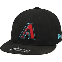 Corbin Carroll Arizona Diamondbacks Autographed Game-Used Black New Era Cap from the 2024 MLB Season - RG13339897