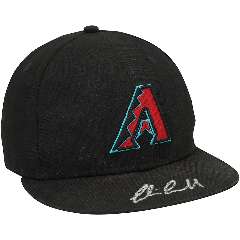 Corbin Carroll Arizona Diamondbacks Autographed Game-Used Black New Era Cap from the 2024 MLB Season - RG13339897
