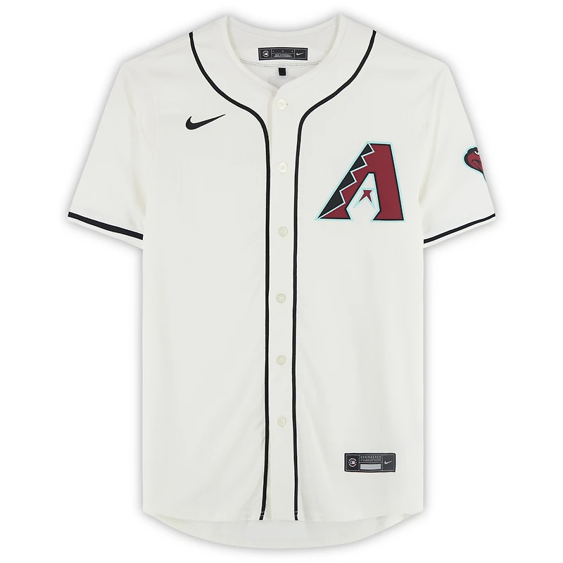 Corbin Carroll Arizona Diamondbacks Autographed White Nike Limited Jersey  
