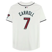 Corbin Carroll Arizona Diamondbacks Autographed White Nike Limited Jersey