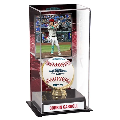 Vitrine d'exposition sublimée Corbin Carroll Arizona Diamondbacks avec image