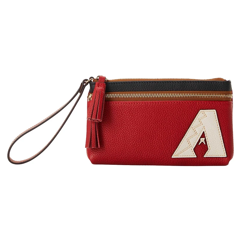 Dooney & Bourke Arizona Diamondbacks Poignet à double fermeture éclair