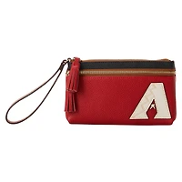 Dooney & Bourke Arizona Diamondbacks Infield Double-Zip Wristlet