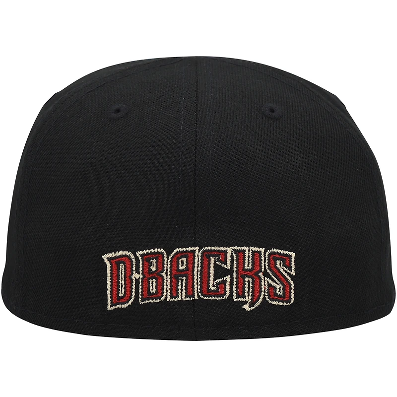 Casquette ajustée My First 59FIFTY New Era Arizona Diamondbacks noire pour bébé