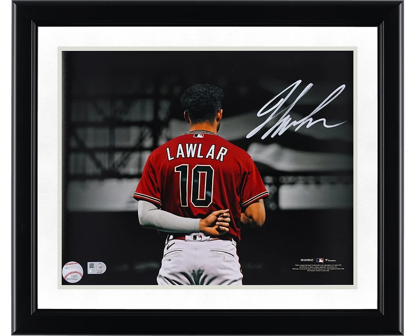 Jordan Lawlar Arizona Diamondbacks Autographed 11" x 14" Spotlight Photograph
