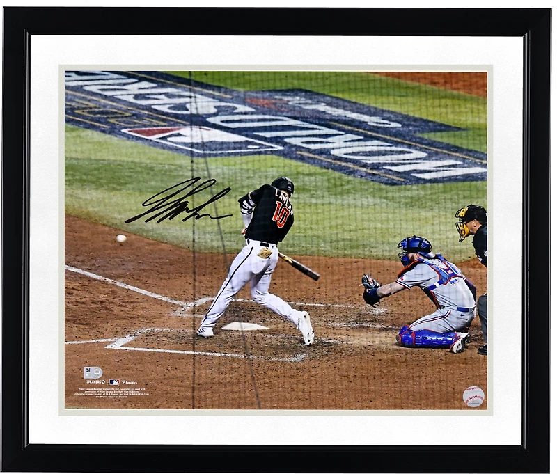Photo dédicacée de Jordan Lawlar (Arizona Diamondbacks) - 40,6 x 50,8 cm (16 x 20 pouces) - Série mondiale 2023